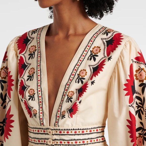 FARM RIO CASHEW MANDALA MAXI DRESS - Picture 4 of 8